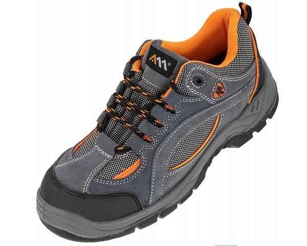 Робочі кросівки з металевим носком, Bsport 2 Grey Artamster Польша.