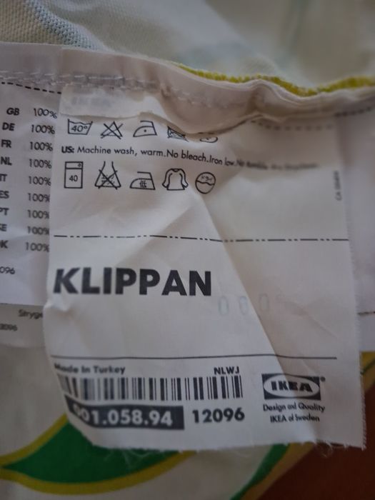 Capas para Sofá KLIPPAN IKEA -  3 Capas: (2 Vermelhas + 1 Floral)