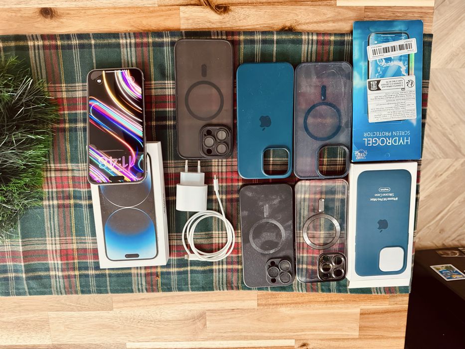 iPhone 14 Pro Max Silver 128GB /85% baterii /