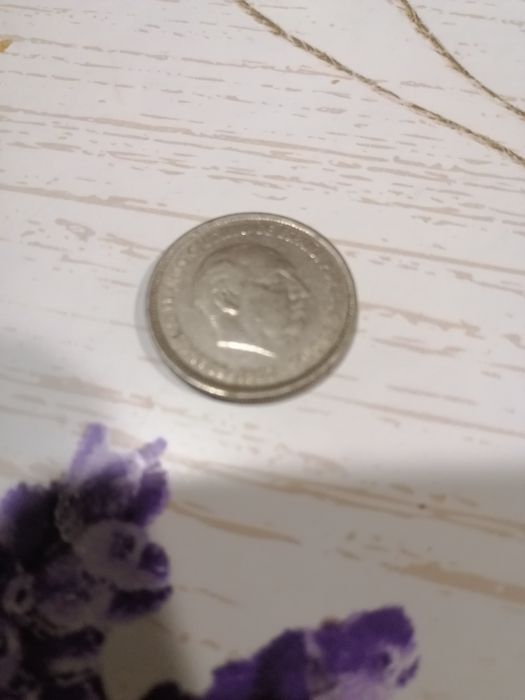 Moeda 5ptas 1957