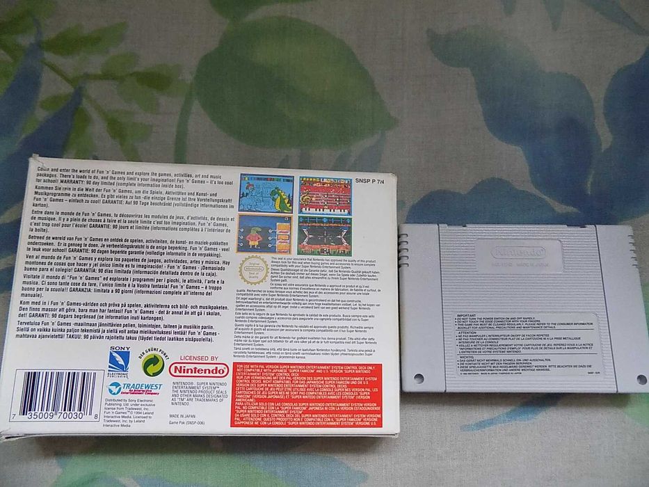 Fun 'n Games - ciekawa gra na Super Nintendo Entertainment System SNES