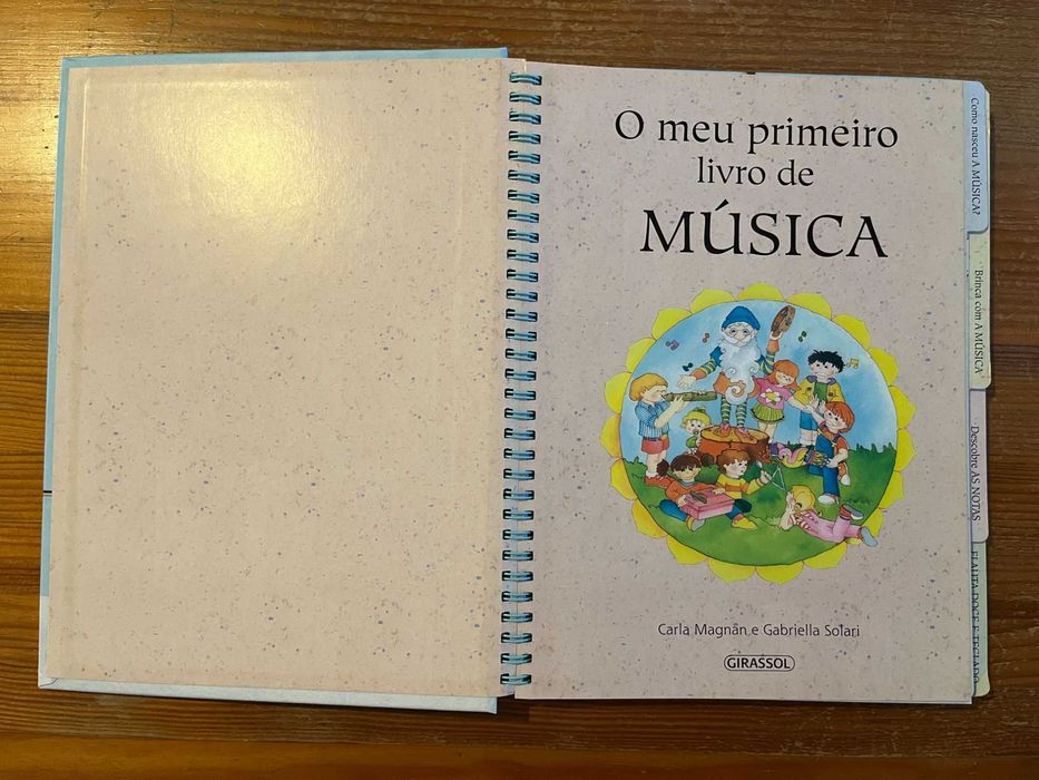 Livro Didático "O Meu Primeiro Livro de Música"