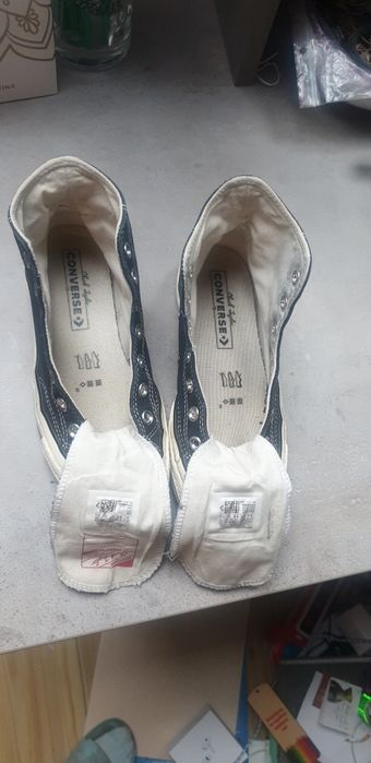 Converse trampki czarne