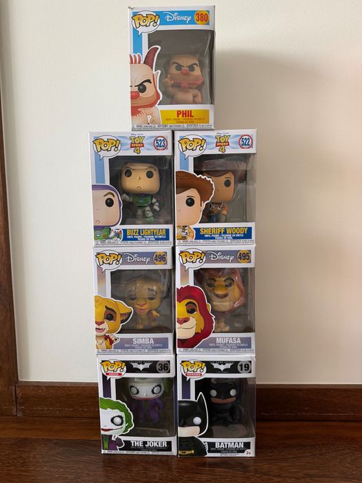 Funko POP DragonBall, Disney e outros