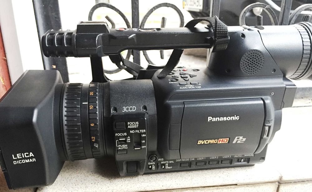 Panasonic HVX-200 професійні зйомки, online стріми на Youtube влог