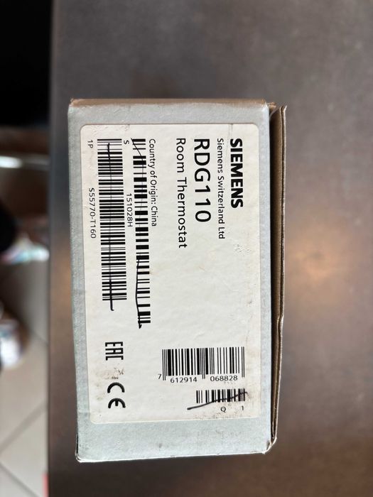 Siemens rdg110 termostat pokojowy