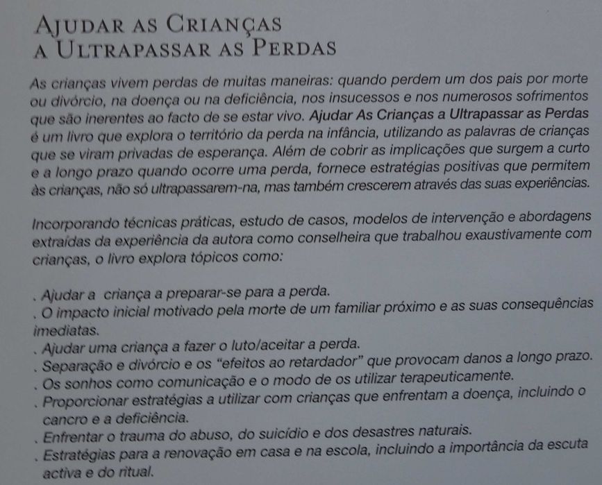 Ajudar As Crianças A Ultrapassar As Perdas