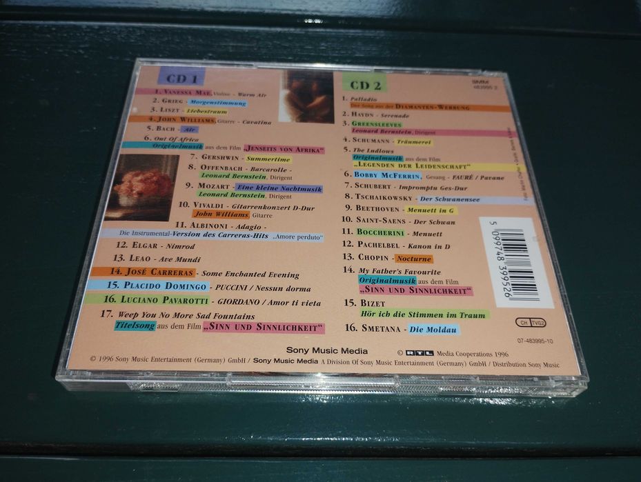 Kuschel Klassik 1 album 2 CD