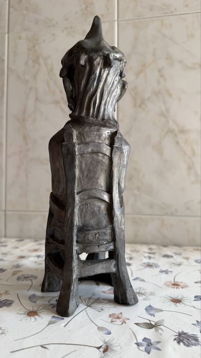 Estátua barro  negro