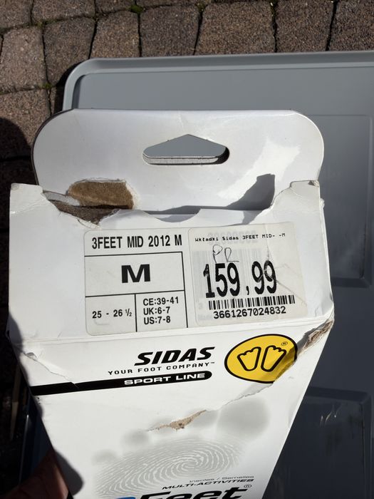 SIDAS wkładki 3Feet MID ARCH