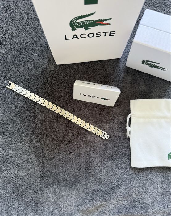 Męska Bransoletka Lacoste Nowa 21 cm