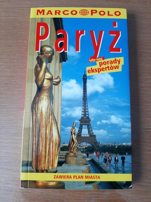 Paryż, przewodnik wyd. Marco Polo, ze szczegółowym planem miasta