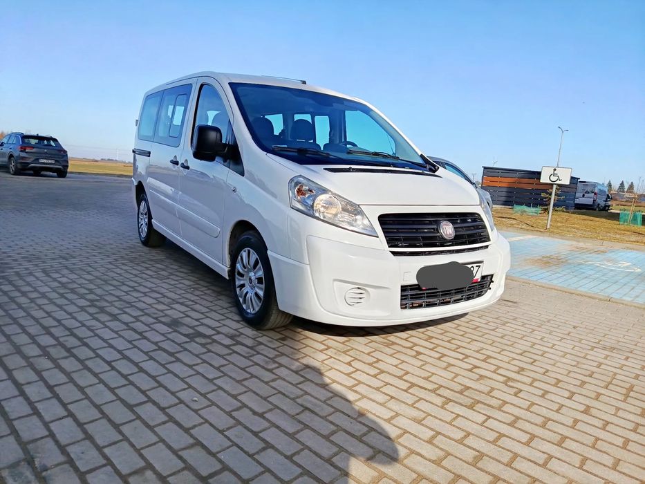 Fiat Scudo  Ładne scudo 8 osobowy Brygadówka okazja super stan
