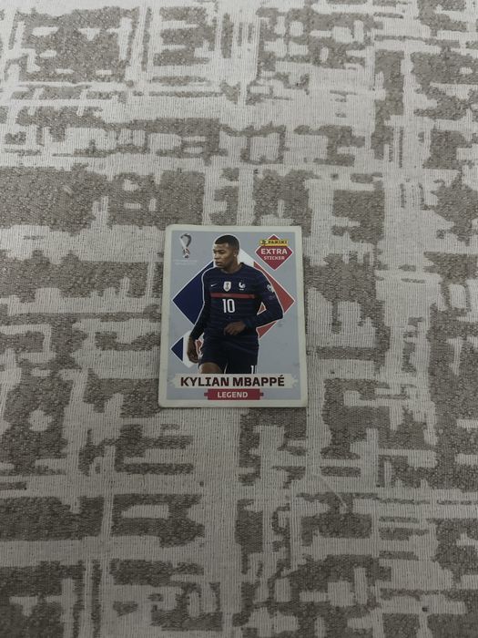 Kylian Mbappe cromo world cup 2022