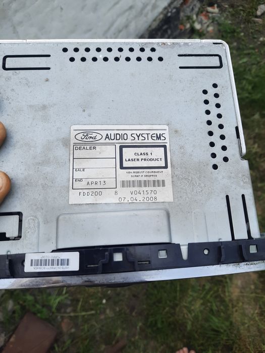 Автомагнитола форд