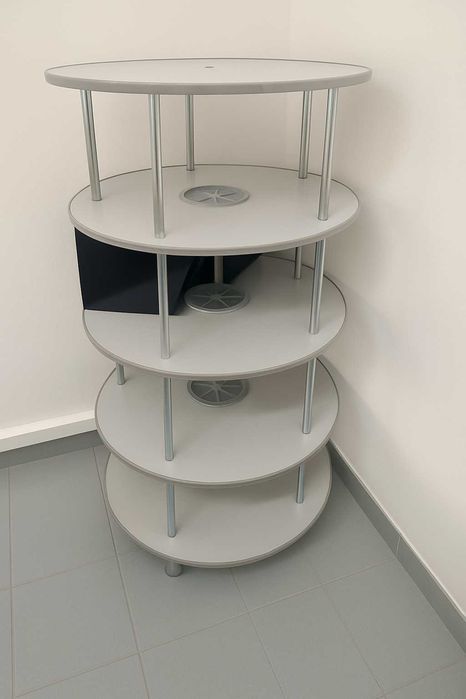 Colunas giratórias para pastas de arquivo, Ø 800 mm 4 andares