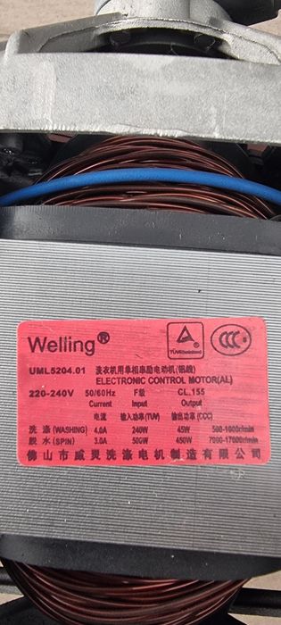 Motor + peças Maq Lavar Samsung