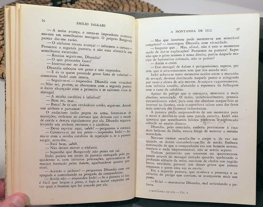 A Montanha de Luz, de Emilio Salgari