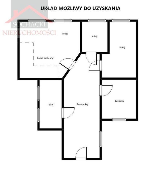 2 pokojowe mieszkanie w centrum