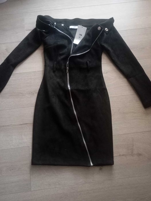 Tunika/sukienka czarna rozmiar XS nowa