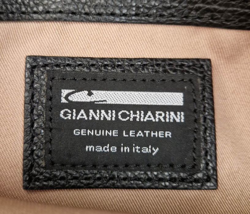 Torebka ze skóry naturalnej Gianni Chiarini