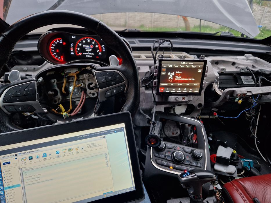 Mapa Polskie menu Ford Sync2 Sync3 Syn4 Odjazd