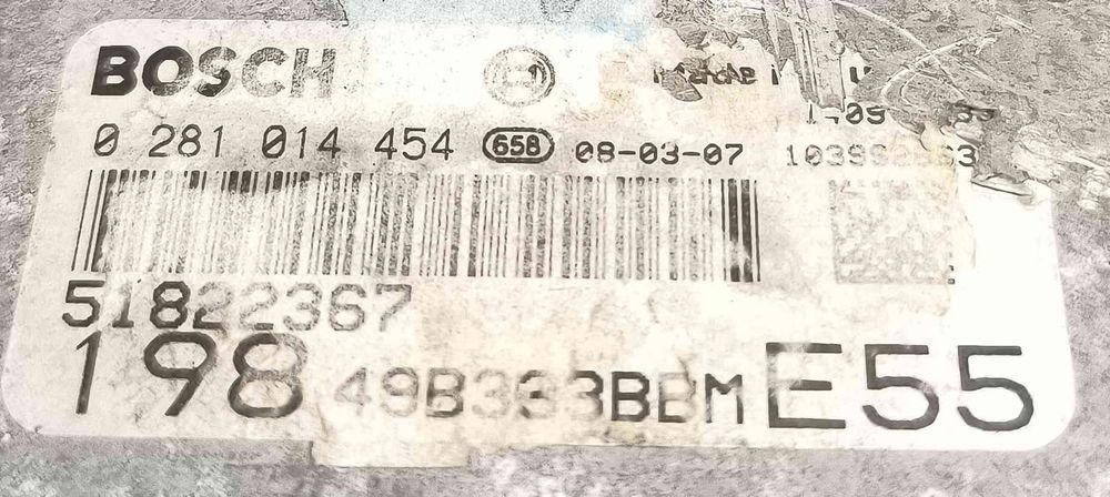 Centralina Motor / ECU 51822367 - FIAT BRAVO II