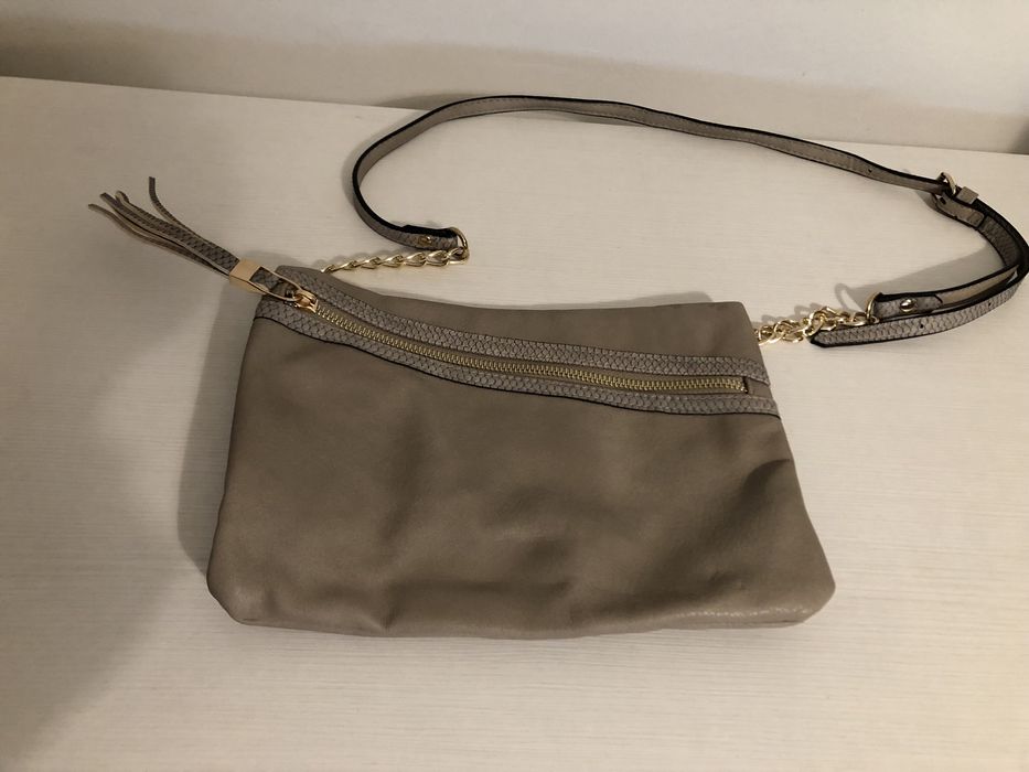 Mala a tiracolo bege