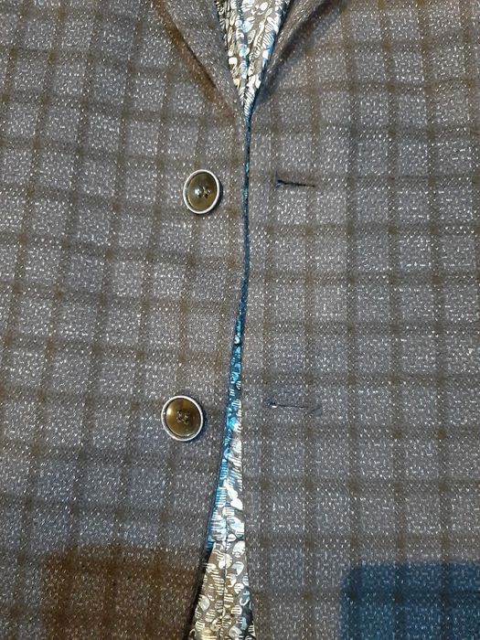 Стильний чоловічий піджак AMATO плечі - 52 см