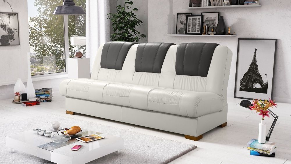 Kanapa skórzana wersalka "SOFT" skóra naturalna PRODUCENT