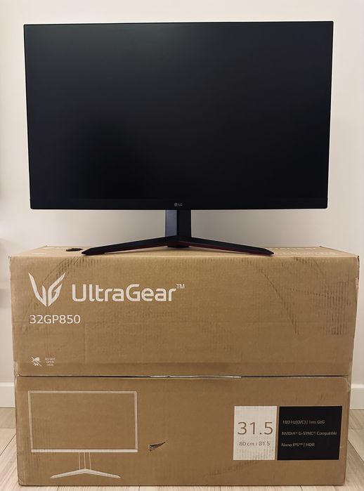 LG UltraGear 32 GP850 2K 180Hz | Monitor Gamingowy