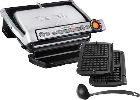 Гриль-барбекю електричний Tefal OptiGrill+