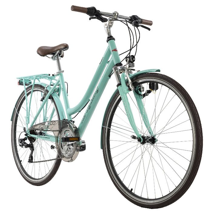 Niemiecki rower trekkingowy damski VEGAS 53 cm MIĘTA (183T)