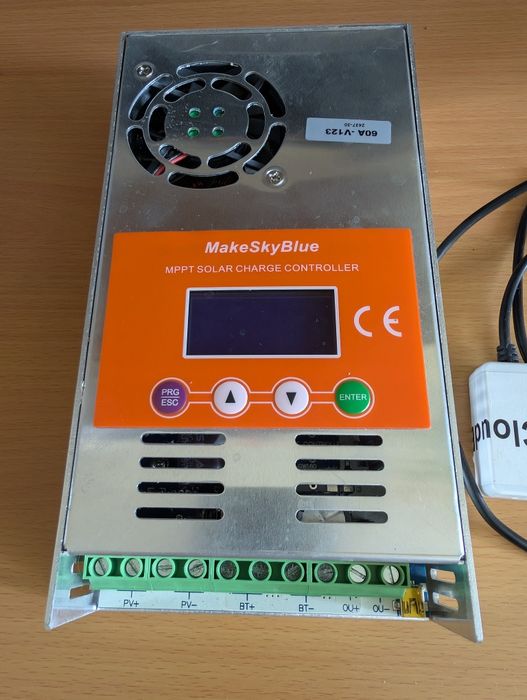 Контролер МРРТ для сонячних панелей MakeSkyBlue 60А 123V  (12-24-48V)