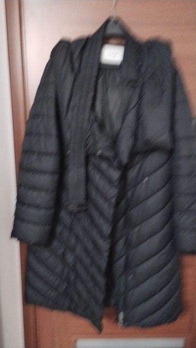 Kurtka zimowa ocieplana dluga