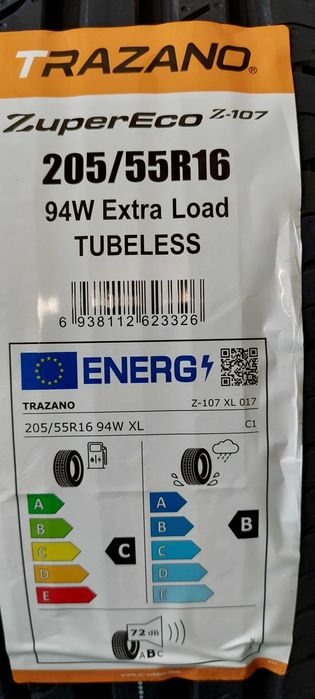 205/55R16 94W XL Trazano WYSYŁKA GRATIS 205/55/16 letnie Płock Opondex