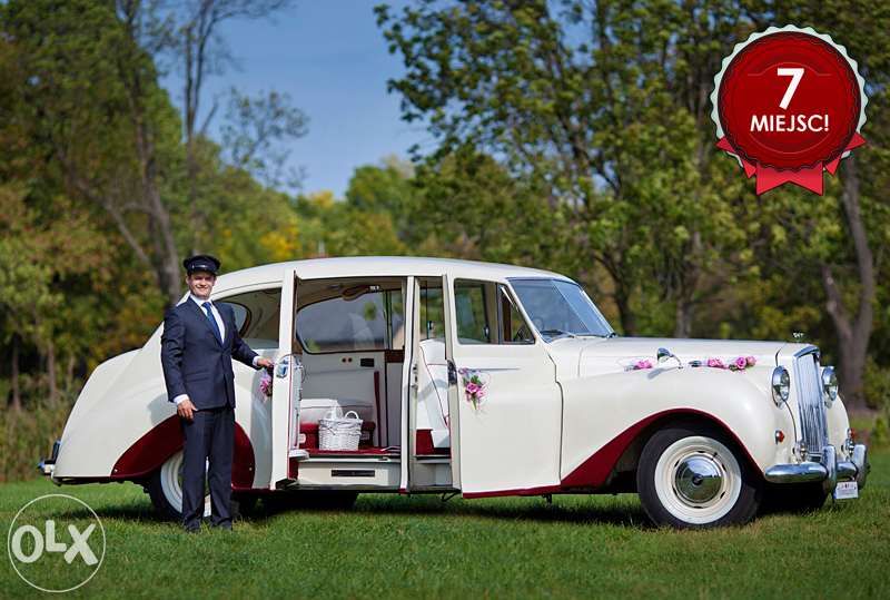 Auto do ślubu, samochód do ślubu, auto retro do ślubu, zabytkowy Austin Princess