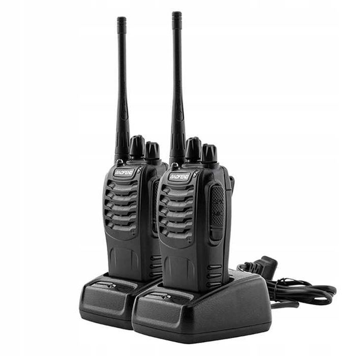 2x KRÓTKOFALÓWKA walkie talkie BAOFENG - duży zasięg - Okazja