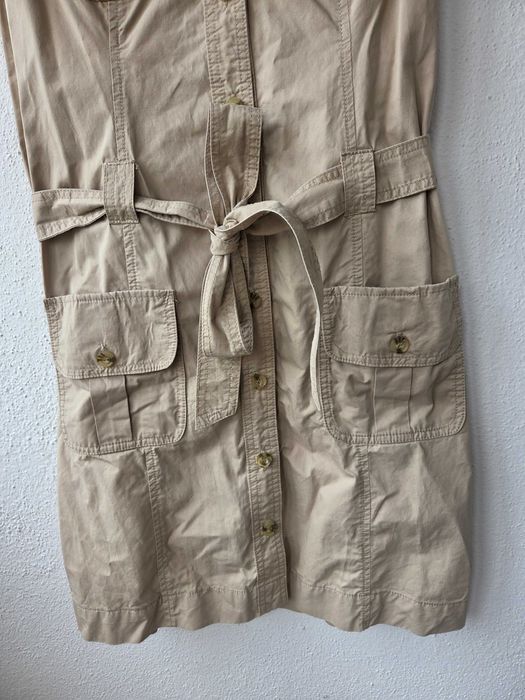 Vestido com botões da Quebramar, tamanho S