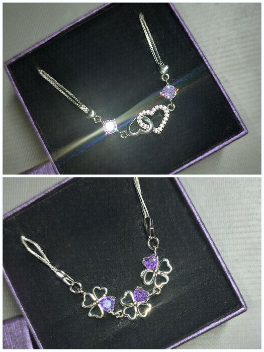 Браслет срібний s925 проба з сердечком жіночий літо серебряный новий