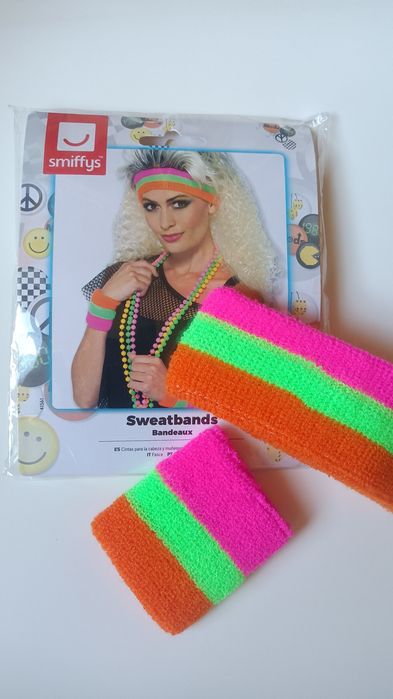 Sweat bands opaska opaski disco lata  80 90