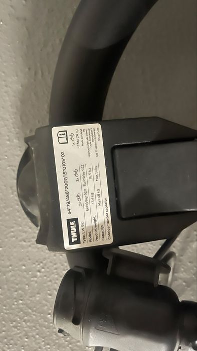Bagaznik rowerowy thule Euroway 922