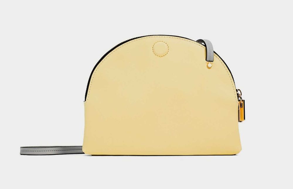 ZARA nOWA wielobarwna torba torebka listonoszka 2W1