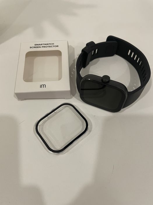 Xiaomi Redmi Watch 4 preto + Capa Protetora
