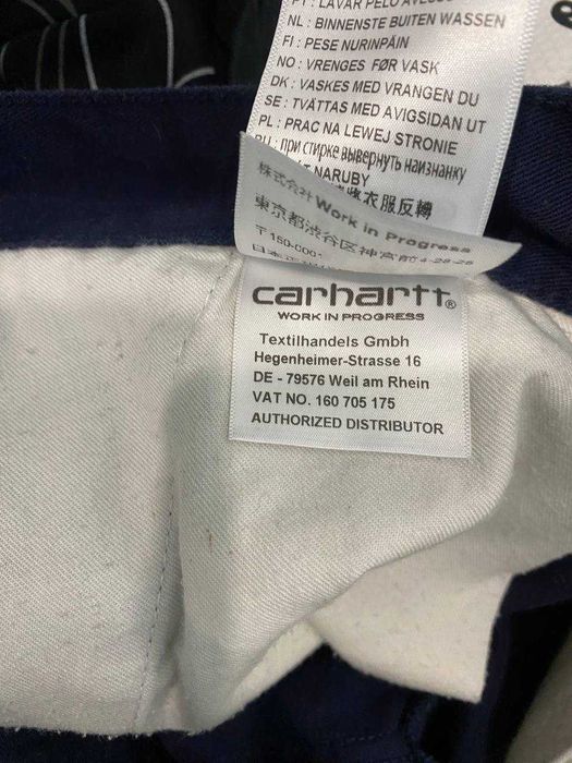 Штани Carhartt WIP Calder Pant , Темно-сині, Оригінал, Розмір 29