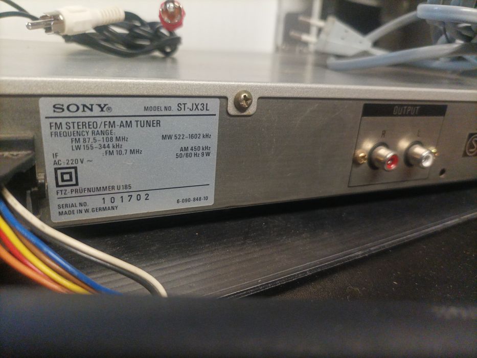 Tuner AM/FM Stereo ST-JX3L Sony