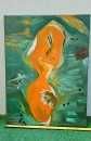 Quadro pintado à mão (45x60cm)
