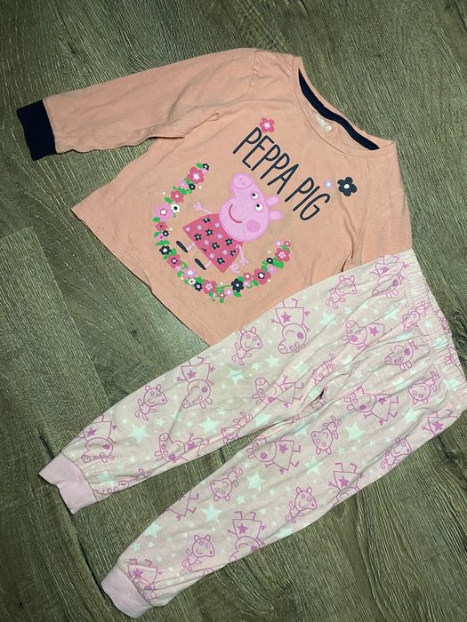 Свинка Пепа хлопкова піжама дівчинці 2-3р. комплект кофта-штани