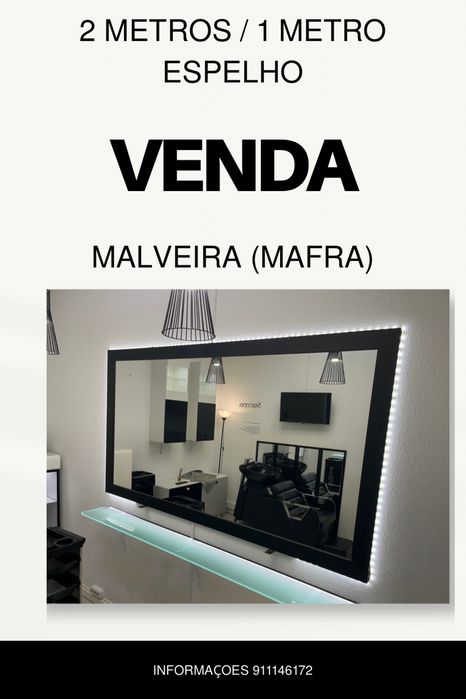 Espelho com iluminacao led