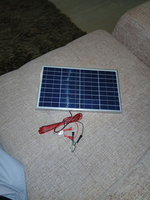 Painel solar para carregamento